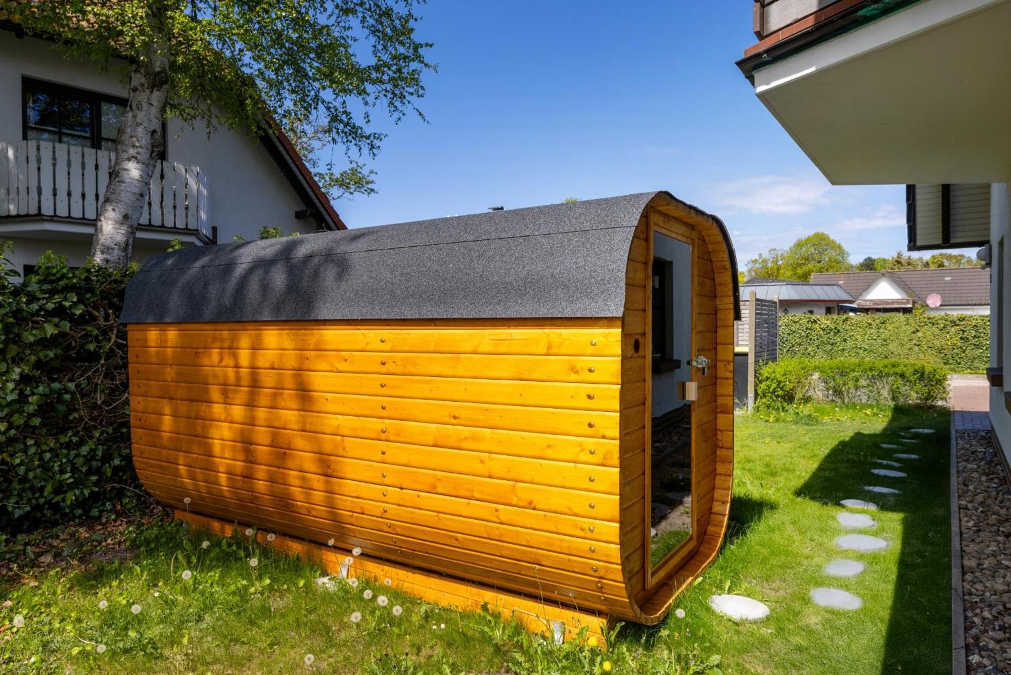 Ferienwohnungen Haus Am Strand ツィングシュト エクステリア 写真